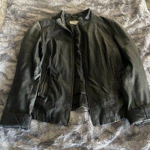 Gorgeous Black Real Italian Leather Jacket